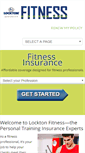 Mobile Screenshot of locktonpersonaltraininginsurance.com